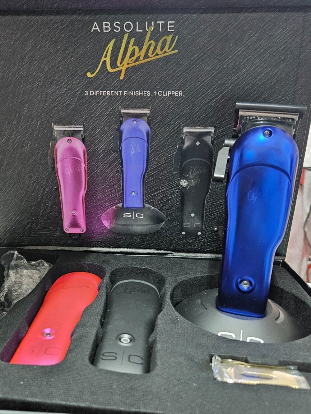 Style Craft SC Absolute Alpha Clipper with 3 face Cover.